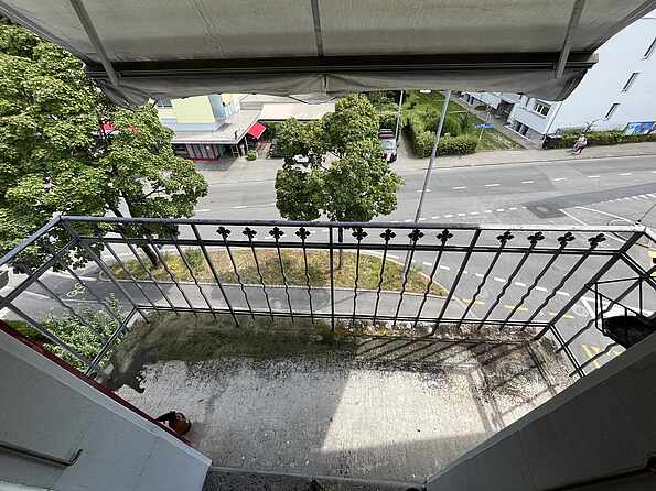 Gerd's Balkon vorher