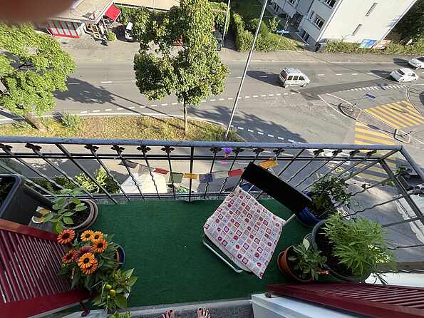 Gerd's Balkon nachher